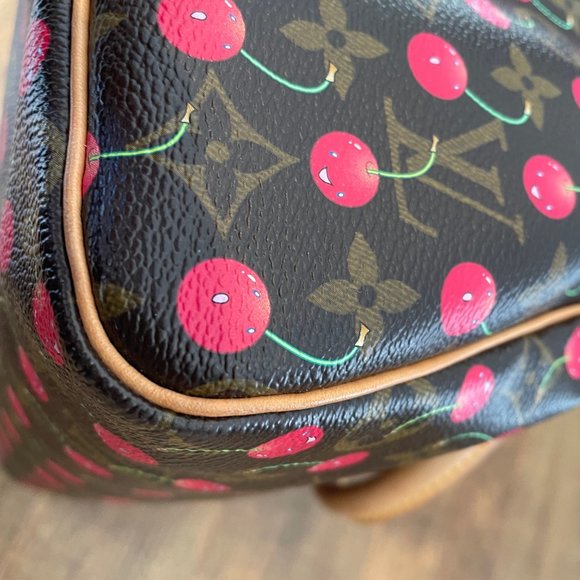 Louis Vuitton Murakami Cherries/Cerises Speedy 25 - Picture 11 of 16